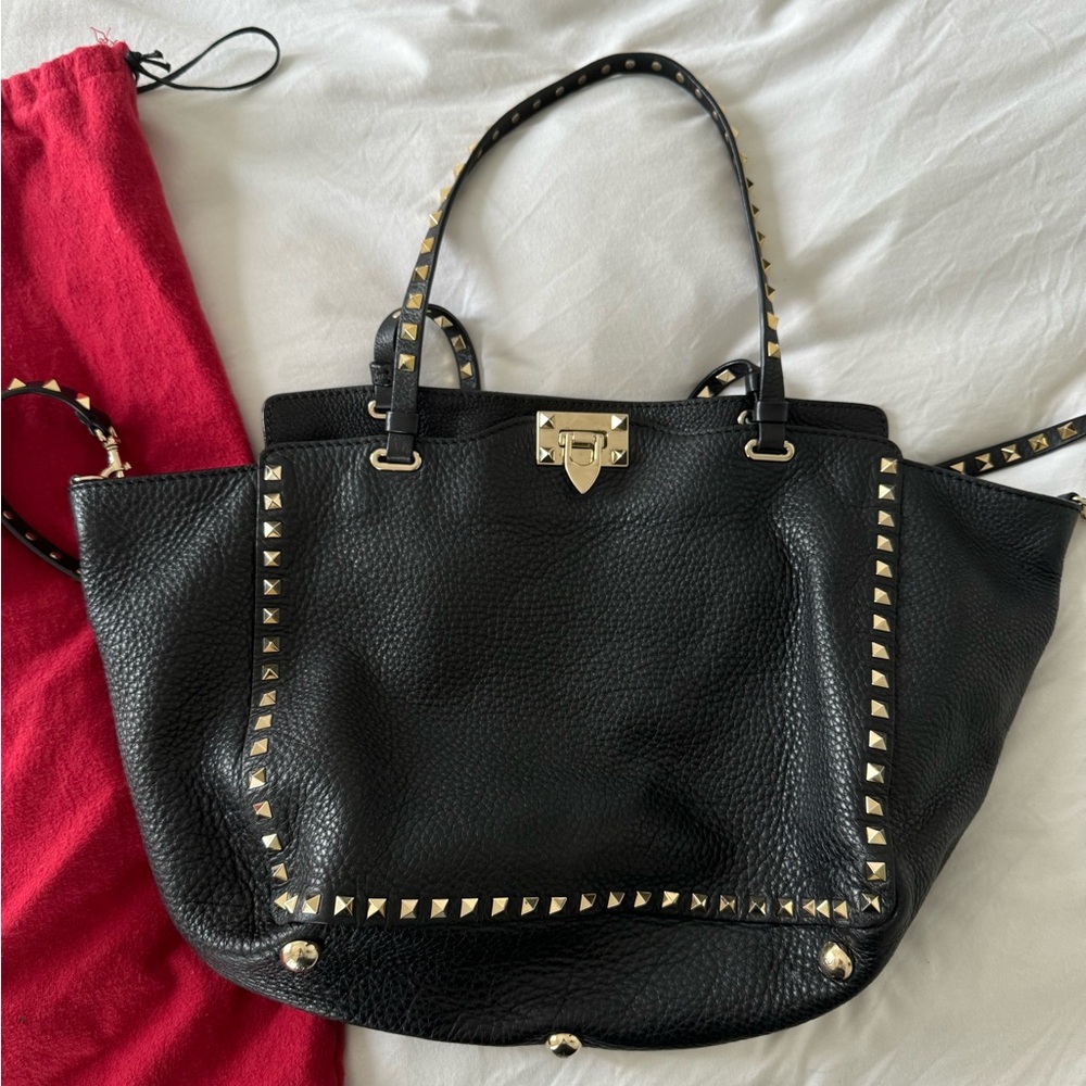 Valentino Rockstud Medium Tote